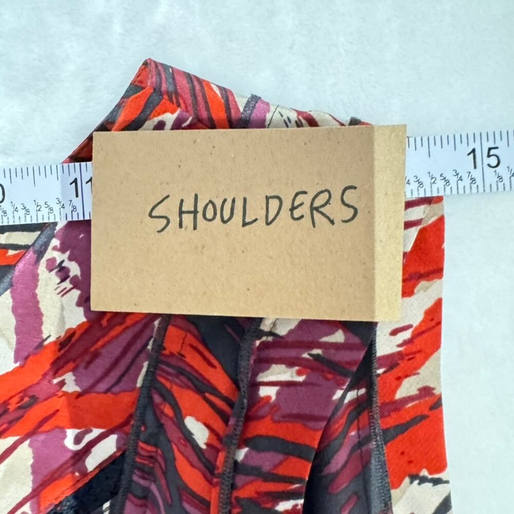 BCBGMaxAzria Silk Top Small Shell Sleeveless - image 5